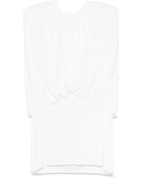 Bevza - Abito Corto Con Arricciatura - Lyst
