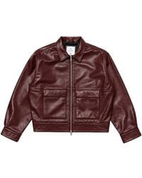 Edwin - Veste Dogma En Cuir - Lyst