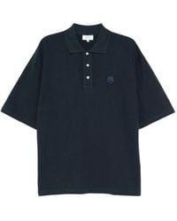 Maison Kitsuné - Poloshirt Met Vossenkop-Patch - Lyst