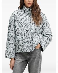 KARL LAGERFELD - Patterned Quilted Jacket - Lyst