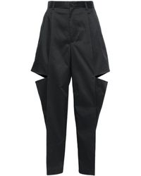 Noir Kei Ninomiya - Pantalones rectos con pinzas - Lyst