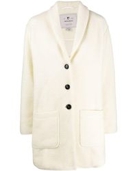 Woolrich Manteau texturé à simple boutonnage - Multicolore