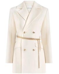 Manière De Voir - Zara Double Breasted Blazer Dress With Chain - Lyst