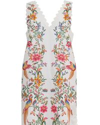 FARM Rio - Delicate Forest Maxikleid mit Vogel-Print - Lyst