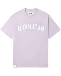 Izzue - Reverse-appliqué Cotton T-shirt - Lyst