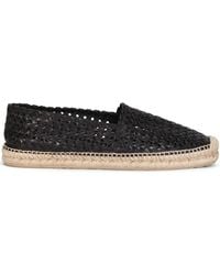 Dolce & Gabbana - Espadrilles With Logo Appliqué - Lyst