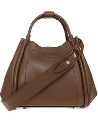 Max Mara - Extra-Small Leather Marine Bag - Lyst