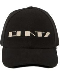 Rick Owens - Embroidered Baseball Cap - Lyst