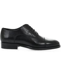 Corneliani - Lace-Up Leather Derby Shoes - Lyst