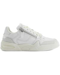 Giuseppe Zanotti - Printed Cow Suede Sneaker - Lyst
