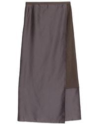 R2W - Amora Colour-Block Midi Skirt - Lyst
