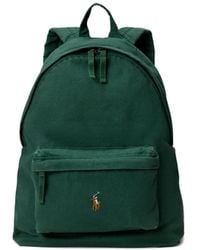 Polo Ralph Lauren - Embroidered-Logo Canvas Backpack - Lyst