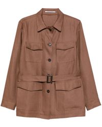 Tagliatore - Linen Jacket - Lyst