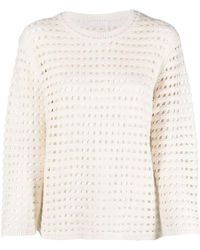 See By Chloé - Pullover mit Lochstrickmuster - Lyst