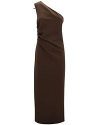 P.A.R.O.S.H. - One-Shoulder Ruched Dress - Lyst