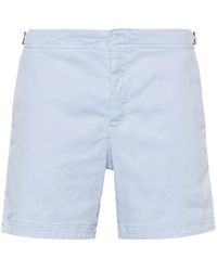 Orlebar Brown - Bermudas Bulldog de talle medio - Lyst