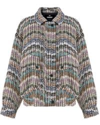 Missoni - Zigzag-Knit Sequin-Embellished Jacket - Lyst