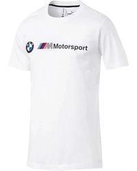 PUMA - X Bmw Motorsport Logo-Print T-Shirt - Lyst