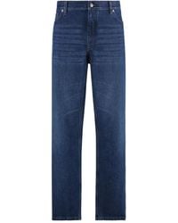 ZEGNA - Roccia Logo-Patch Jeans - Lyst