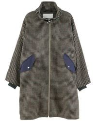 Bellerose - Juny Houndstooth Coat - Lyst