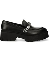 HUGO - Mocassins En Cuir - Lyst