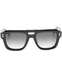 Akoni - Pilot-Frame Sunglasses - Lyst