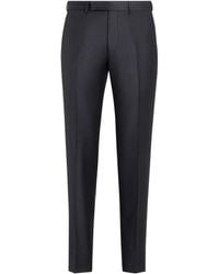 ZEGNA - Trofeo Tailored Wool Trousers - Lyst