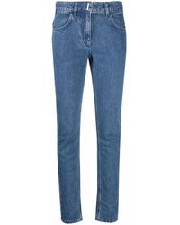 Givenchy - Jean skinny à taille mi-haute - Lyst