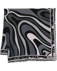 PUCCI - Écharpe À Franges - Lyst