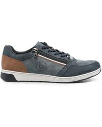 Bugatti - Zip-Detail Panelled Sneakers - Lyst