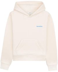 Sporty & Rich - Embroidered-Logo Polar Sweatshirt - Lyst