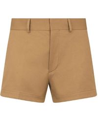 DSquared² - Tailored Cotton Tennis Shorts - Lyst