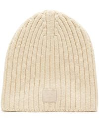 Acne Studios - Knitted Beanie - Lyst