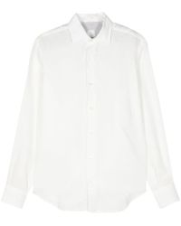 Eleventy - Long-sleeve Linen Shirt - Lyst