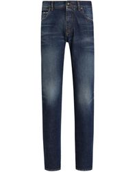 Dolce & Gabbana - Logo-Patch Jeans - Lyst
