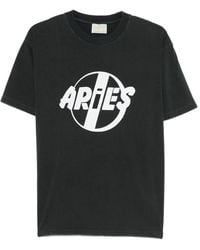 Aries - Faded Punk Graphic T-Shirt - Lyst