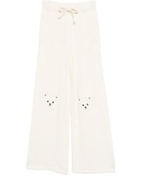 Joshua Sanders - Teddy-Embellished Knitted Trousers - Lyst