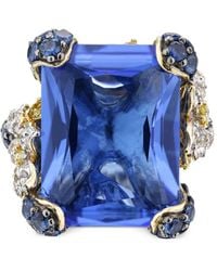 Anabela Chan - 18Kt Vermeil Cinderella Gemstone Ring - Lyst