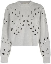 Ulla Johnson - Jersey con detalle de cortes - Lyst