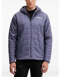 adidas - Hooded Zip-Fastening Jacket - Lyst