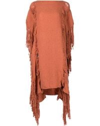 Voz - Haut Long À Détails De Franges - Lyst
