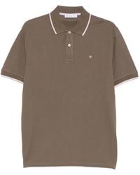 Manuel Ritz - Contrasting Piquet Polo Shirt - Lyst
