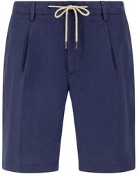 BOGGI - Linen Chino Shorts - Lyst