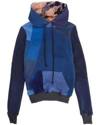 DRx FARMAxY FOR LN-CC - Patchwork Multi-Panel Hoodie - Lyst