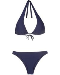 Amir Slama - Halterneck Triangle Bikini - Lyst