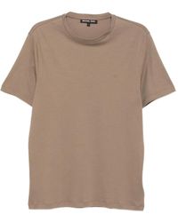 Michael Kors - T-Shirt mit Logo-Stickerei - Lyst