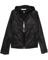 McQueen - Zip-Up Hooded Jacket - Lyst