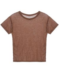 Baserange - Round-neck Short-sleeve T-shirt - Lyst