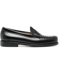 G.H. Bass & Co. - Mocassins En Cuir À Design Tressé - Lyst