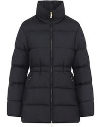 Moncler - Donsjack Met Hoge Hals - Lyst